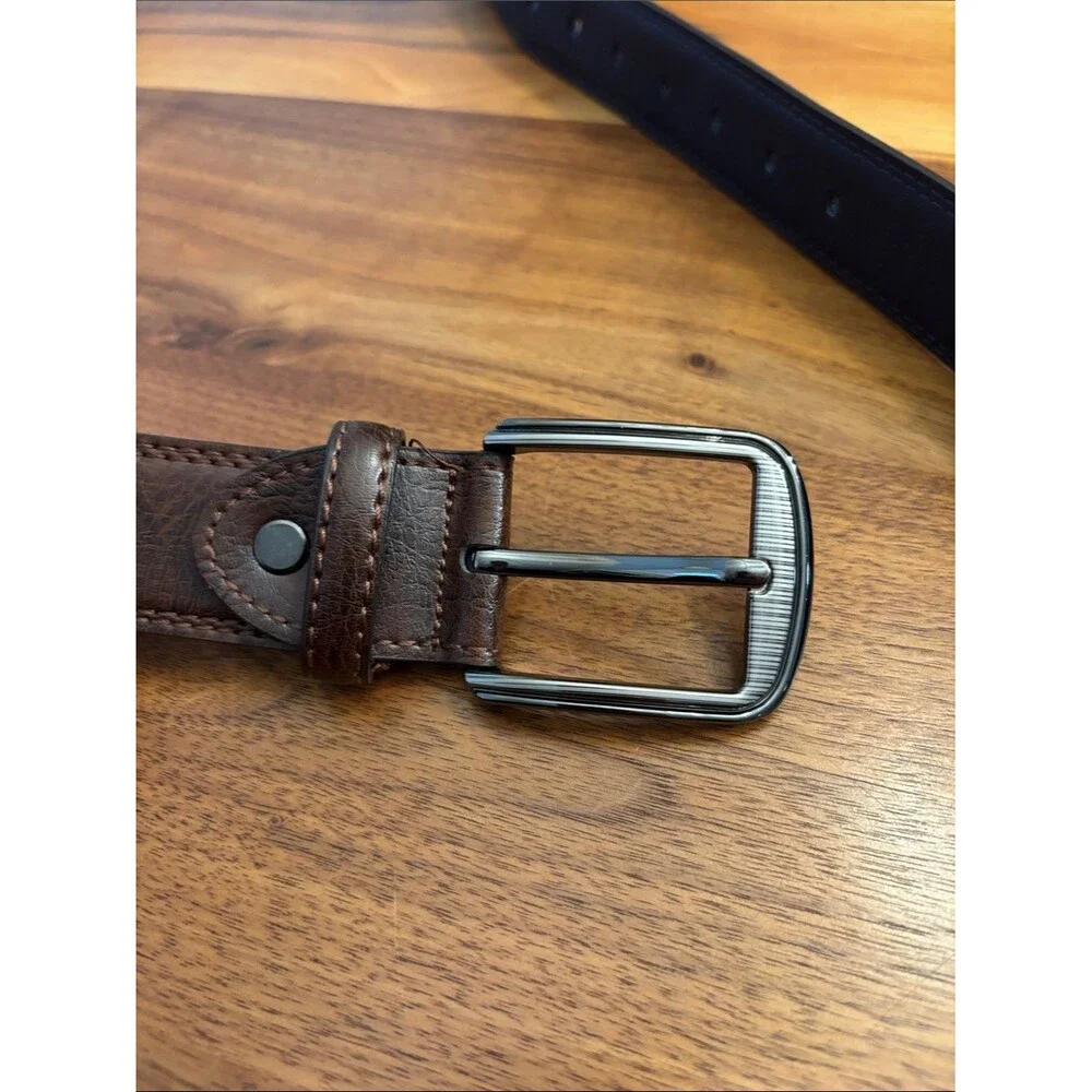 Leather Brown Mens Belts Size 54”